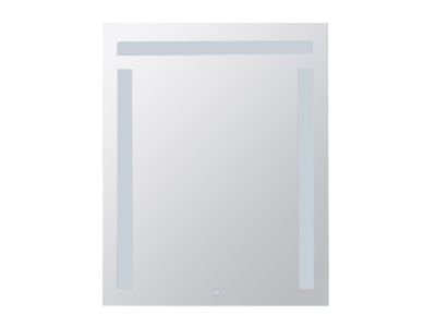 Oglinda Bemeta cu iluminare LED pe 3 laturi, 60x80cm, senzor touch