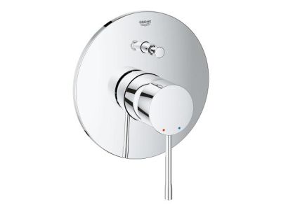 Baterie cada - dus Grohe Essence New, montaj incastrat, necesita corp ingropat, crom
