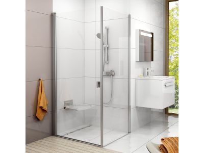 Usa de dus Ravak Concept Chrome CRV1-80, 80cm, crom mat