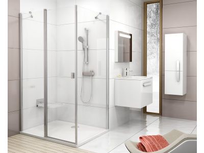 Usa de dus batanta Ravak Concept Chrome CRV2-120, 120cm, crom lucios