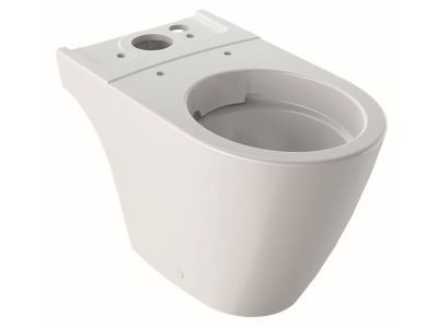 Vas WC Geberit iCon Rimfree 63.5cm, pentru rezervor aparent, alb