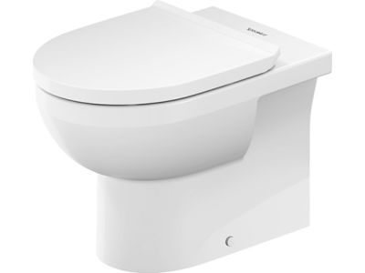 Vas wc Duravit No.1 Rimless back-to-wall, 37x57mm, alb