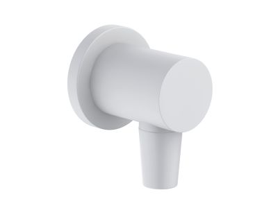 Conector FixFit Kludi Nova Fonte Puristic alb mat
