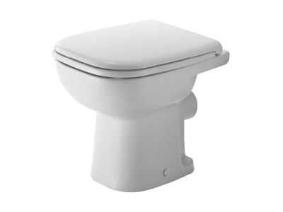 Set vas WC Duravit D-Code pentru rezervor la semi-inaltime si capac simplu