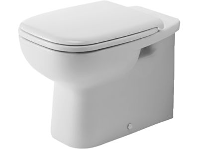 Vas WC Duravit D-Code back-to-wall pentru rezervor ingropat
