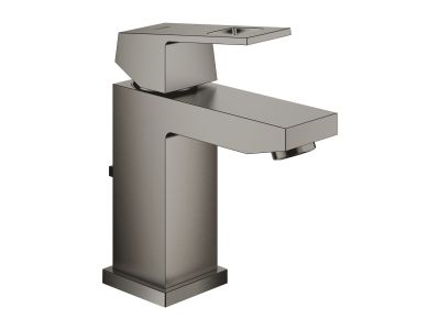 Baterie lavoar Grohe Eurocube S, ventil pop-up, brushed hard graphite