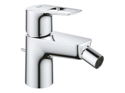 Baterie bideu Grohe BauLoop, ventil pop-up, 5.7 l/min, crom
