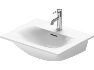 Lavoar Duravit Viu 53x43cm, montare pe mobilier, alb