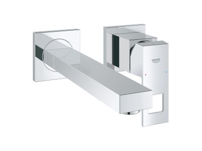 Baterie lavoar Grohe Eurocube M din 2 elemente, de perete, crom
