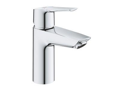 Baterie lavoar Grohe Start S, ventil click-clack, cartus SilkMove 28mm, crom
