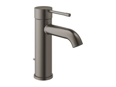 Baterie lavoar Grohe Essence S, ventil pop-up, brushed hard graphite