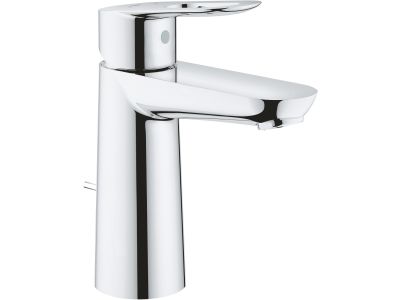 Baterie lavoar Grohe BauLoop M, ventil pop-up, crom