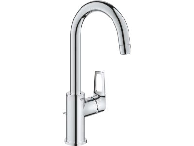 Baterie lavoar Grohe BauLoop New L, ventil pop-up, crom