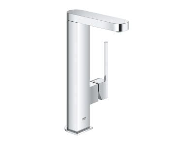 Baterie lavoar Grohe Plus L, ventil click-clack, crom