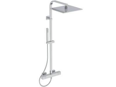 Coloana de dus Ideal Standard Ceratherm C100 cu baterie termostatata, crom