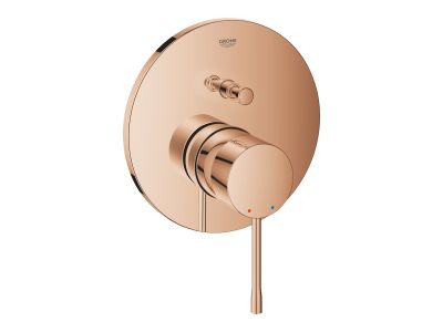 Baterie cada - dus Grohe Essence cu montaj incastrat, necesita corp ingropat, warm sunset