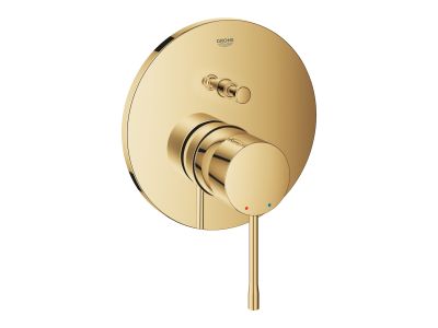 Baterie cada - dus Grohe Essence cu montaj incastrat, necesita corp ingropat, cool sunrise