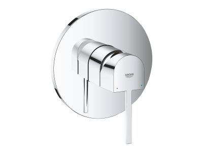 Baterie dus Grohe Plus cu montaj incastrat, necesita corp ingropat, crom