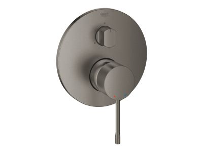 Baterie cada - dus Grohe Essence cu 3 functii, montaj incastrat, necesita corp ingropat, brushed hard graphite