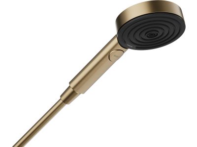 Para de dus Hansgrohe Pulsify Select S 105 Relaxation, cu 3 tipuri de jet, bronz periat