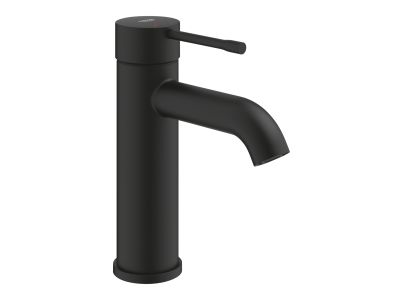 Baterie lavoar Grohe Essence S, fara ventil, phantom black