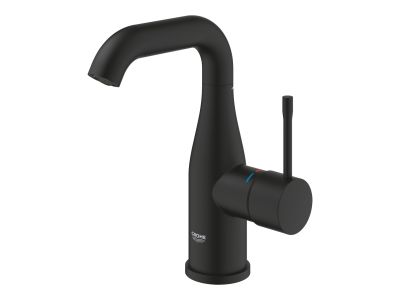 Baterie lavoar Grohe Essence M, fara ventil, phantom black