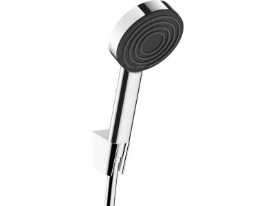 Set dus Hansgrohe Pulsify S 105 cu para, agatatoare si furtun de dus 1.25m, crom