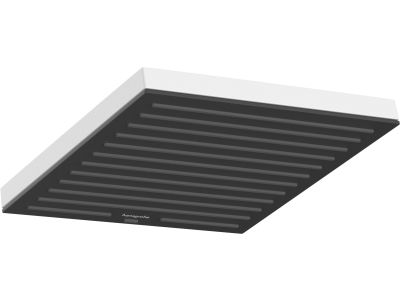 Palarie dus Hansgrohe Pulsify S 260 EcoSmart cu 1 jet, alb mat