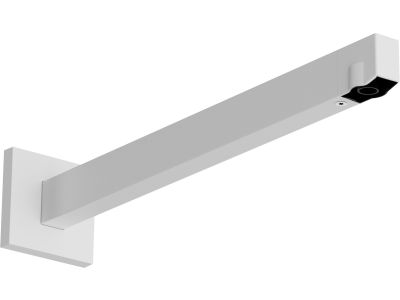 Brat de dus Hansgrohe E 39cm, de perete, alb mat