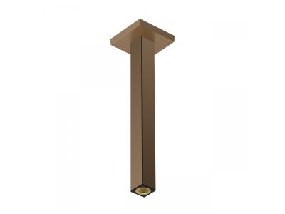 Brat de dus Hansgrohe E de tavan, 30cm, bronz periat