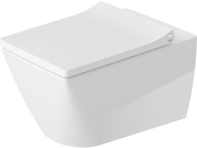 Vas wc suspendat Duravit Viu Rimless 37x57cm, alb