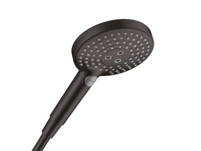 Para de dus Hansgrohe Raindance Select S 120 PowderRain cu 3 jeturi, negru mat