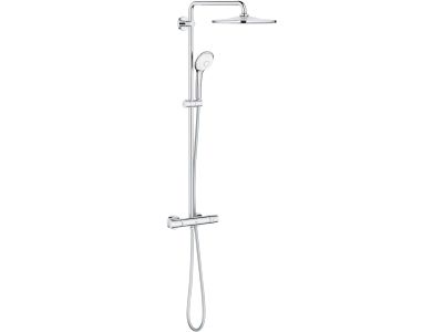 Coloana de dus Grohe Euphoria System 310 cu baterie termostatata, crom
