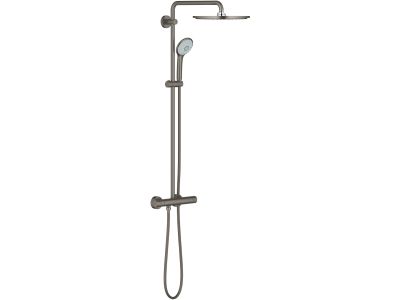 Coloana de dus Grohe Euphoria System 310 cu baterie termostatata, brushed hard graphite