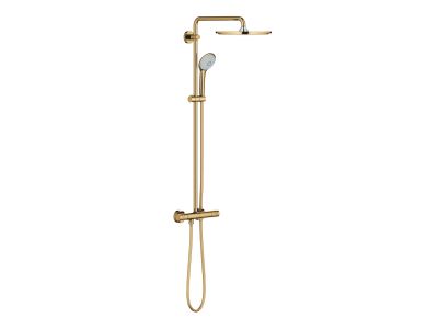 Coloana de dus Grohe Euphoria System 310 cu baterie termostatata, cool sunrise