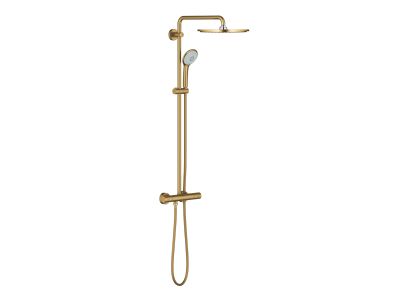 Coloana de dus Grohe Euphoria System 310 cu baterie termostatata, brushed cool sunrise