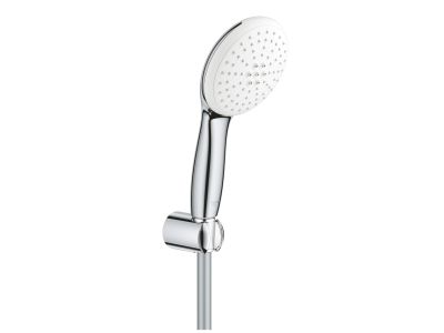 Set de dus Grohe Tempesta 110 II cu para de dus 2 jet EcoJoy, furtun si agatatoare, crom