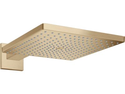 Palarie de dus Hansgrohe Raindance E 300 Air si brat de perete 390mm, bronz periat