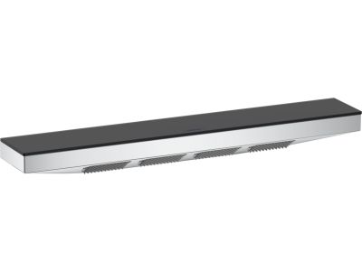 Dus de perete Hansgrohe Rainfinity Shoulder 500 crom si raft sticla mirror