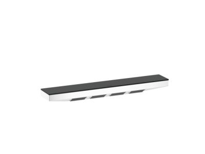 Dus de perete Hansgrohe Rainfinity Shoulder 500 alb mat si raft sticla grafit