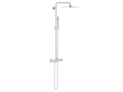 Coloana de dus Grohe Vitalio Joy System 230 cu baterie termostatata, crom