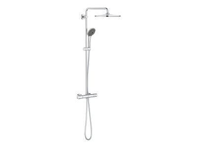 Coloana de dus Grohe Vitalio Joy System 310 CoolTouch cu baterie termostatata, crom