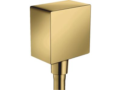 Accesoriu Hansgrohe FixFit Square, gold optic lustruit