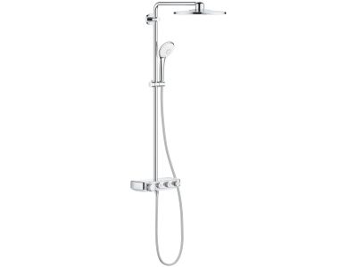 Coloana de dus Grohe Euphoria SmartControl System 310 Duo cu baterie termostatata, crom