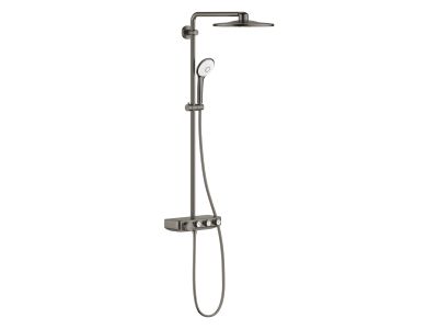 Coloana de dus Grohe Euphoria SmartControl System 310 Duo cu baterie termostatata, brushed hard graphite