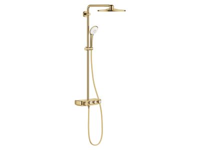Coloana de dus Grohe Euphoria SmartControl System 310 Duo cu baterie termostatata, cool sunrise