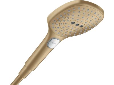Para de dus Hansgrohe Raindance Select E 120 cu 3 jeturi, bronz periat