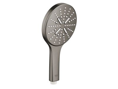 Para de dus Grohe RainShower SmartActive 130 cu 3 jeturi, brushed hard graphite