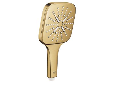 Para de dus Grohe RainShower SmartActive 130 Cube cu 3 jeturi, 9.5 l/min, brushed cool sunrise
