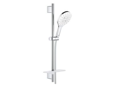 Set de dus Grohe Vitalio SmartActive 150 cu para de dus 3 jeturi, furtun 175cm, bara de dus 60cm, savoniera, 9.5 l/min, crom